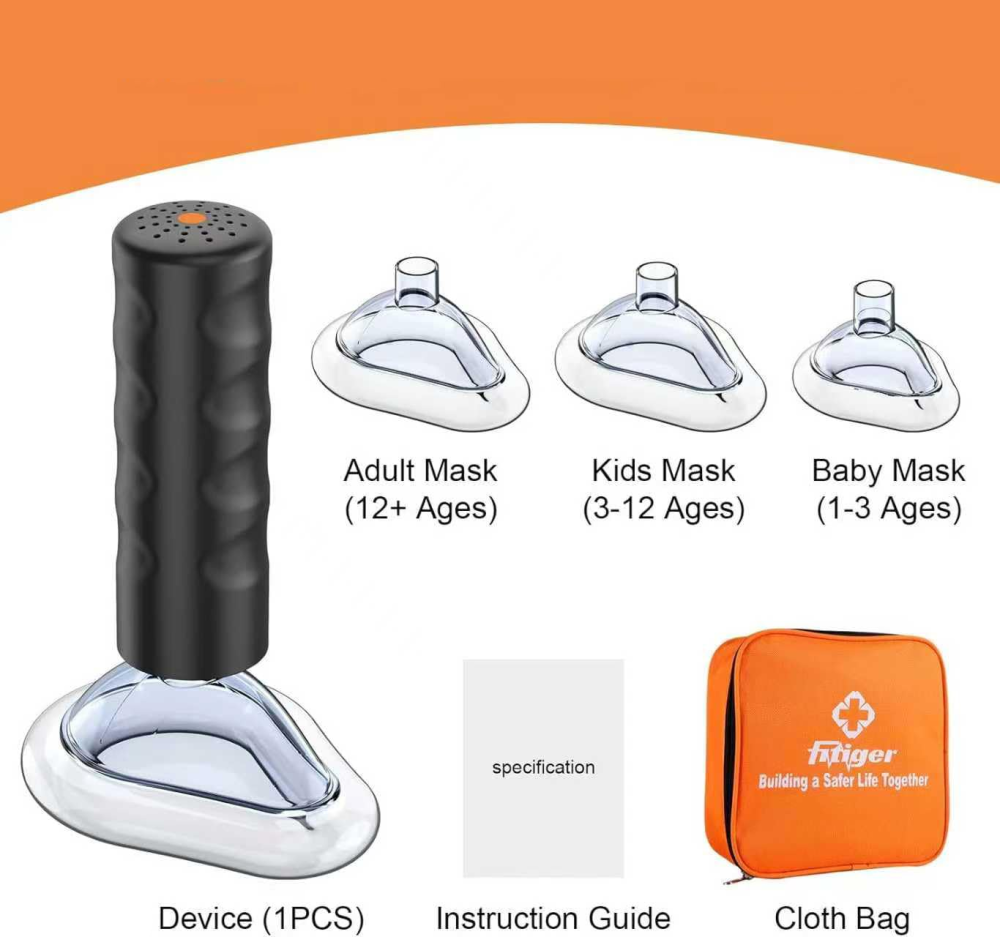 Fitiger EasyPumpVac Portable Vacuum Suction Device ,Airway Suction Device for Children and Adults- Home Kit