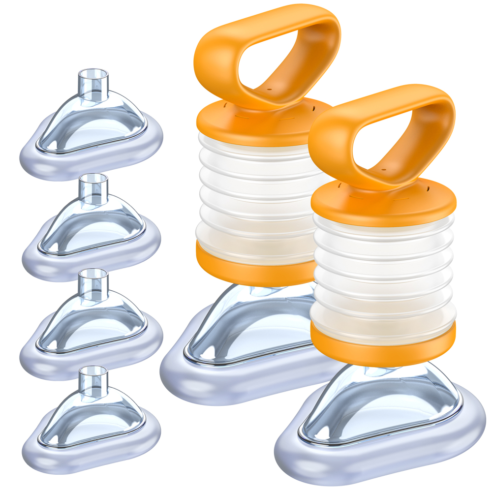 Fitiger ManualPumpVac Vacuum Suction Device ,Airway Suction Device