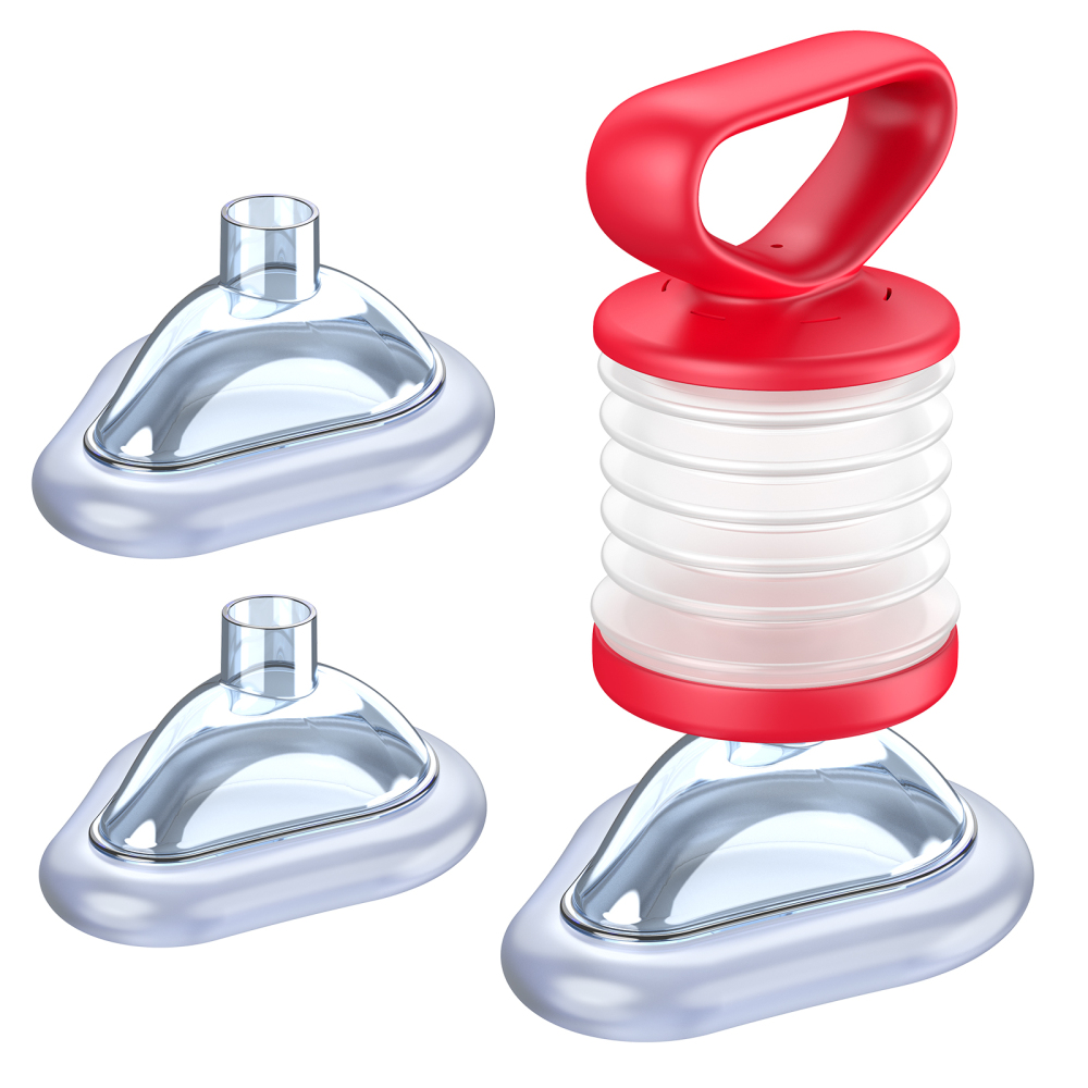 Fitiger ManualPumpVac Vacuum Suction Device ,Airway Suction Device