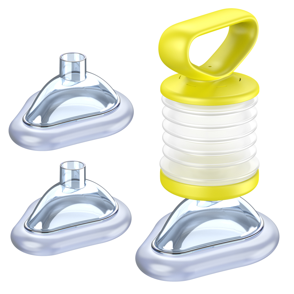 Fitiger ManualPumpVac Vacuum Suction Device ,Airway Suction Device