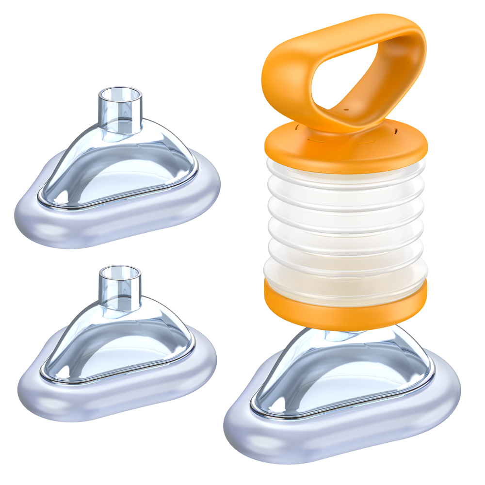 Fitiger ManualPumpVac Vacuum Suction Device ,Airway Suction Device