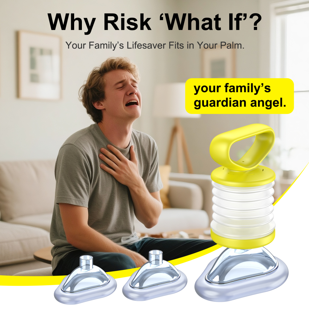 Yellow LifoVox choking rescue device what-if home emergency readiness image