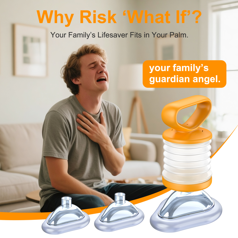 Orange LifoVox choking rescue device what-if home emergency readiness image