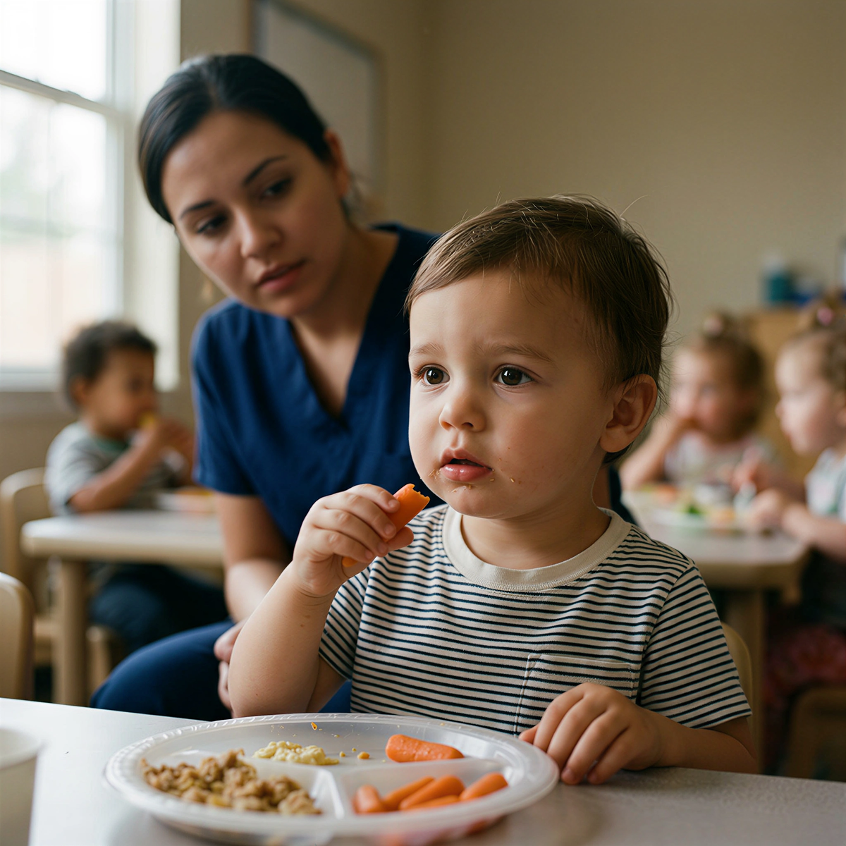 Recognition delay childcare mealtime for school choking safety planning