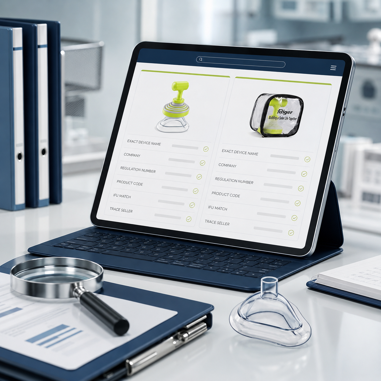 DEN250012 QXN FDA record verification for anti choking devices
