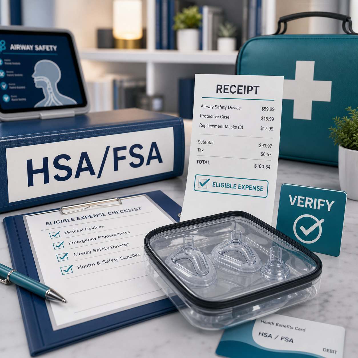 HSA FSA anti choking device payment access planning cover