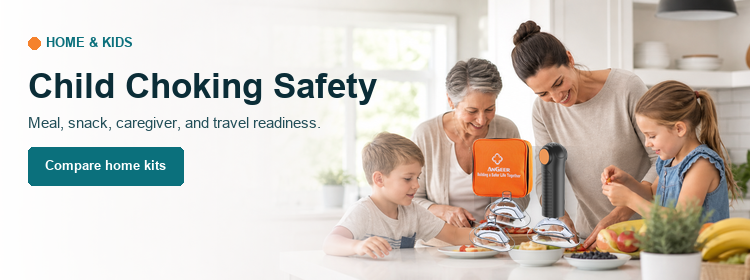 Mobile Fitiger family choking safety banner for home readiness