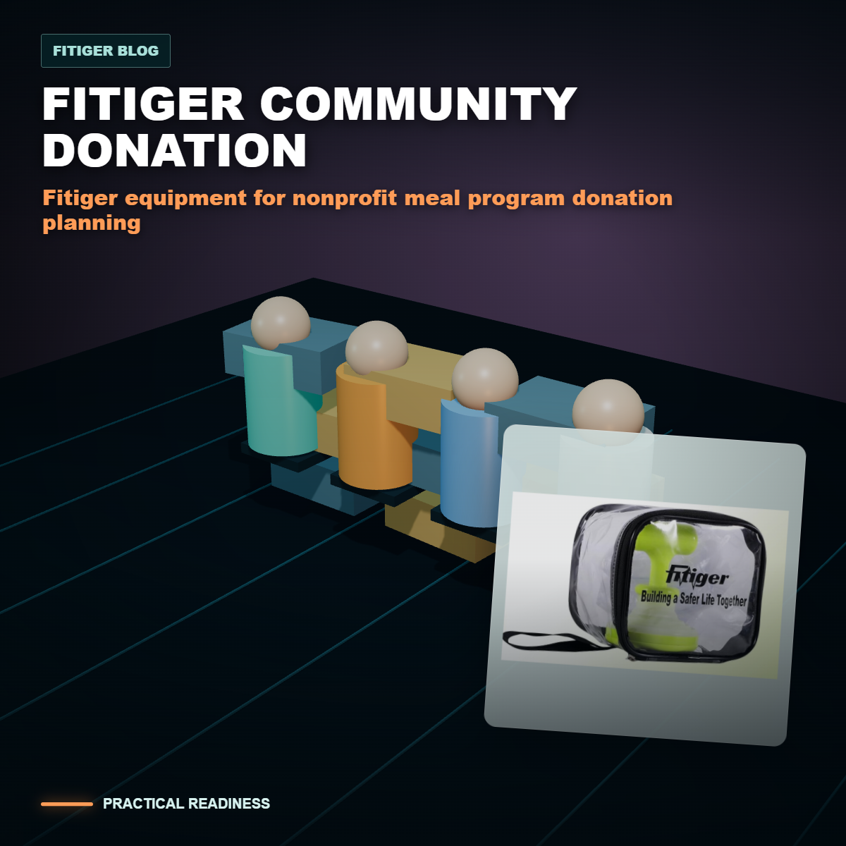 Fitiger airway readiness product image from Shop All collection for nonprofit meal program donation planning