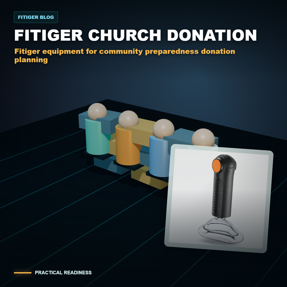 Fitiger airway readiness product image from Shop All collection for community preparedness donation planning