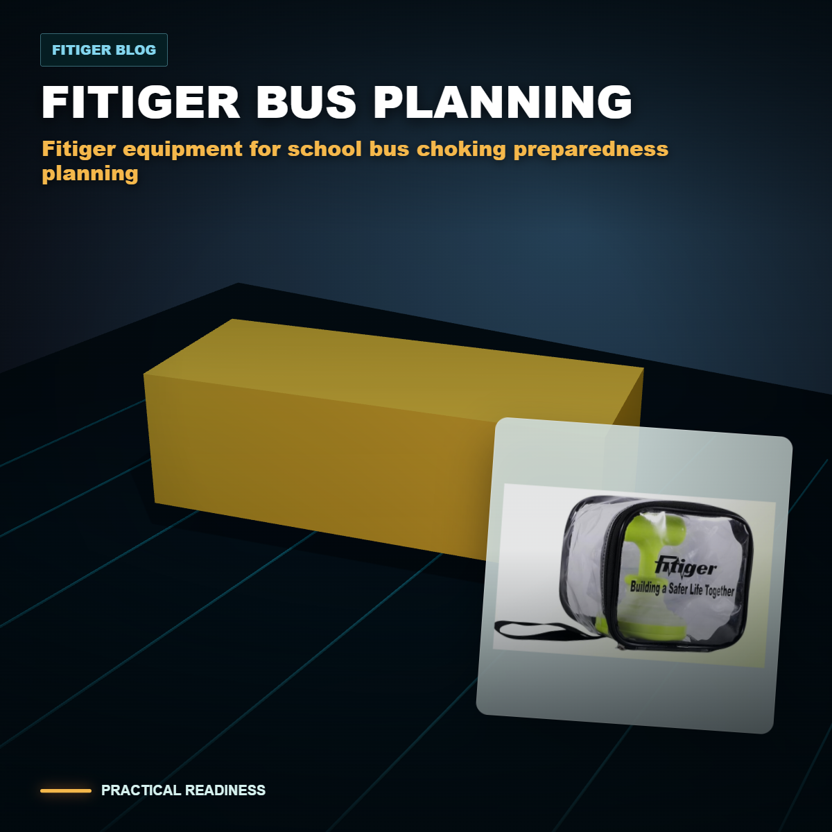 Fitiger product image from Shop All collection for school bus choking preparedness planning