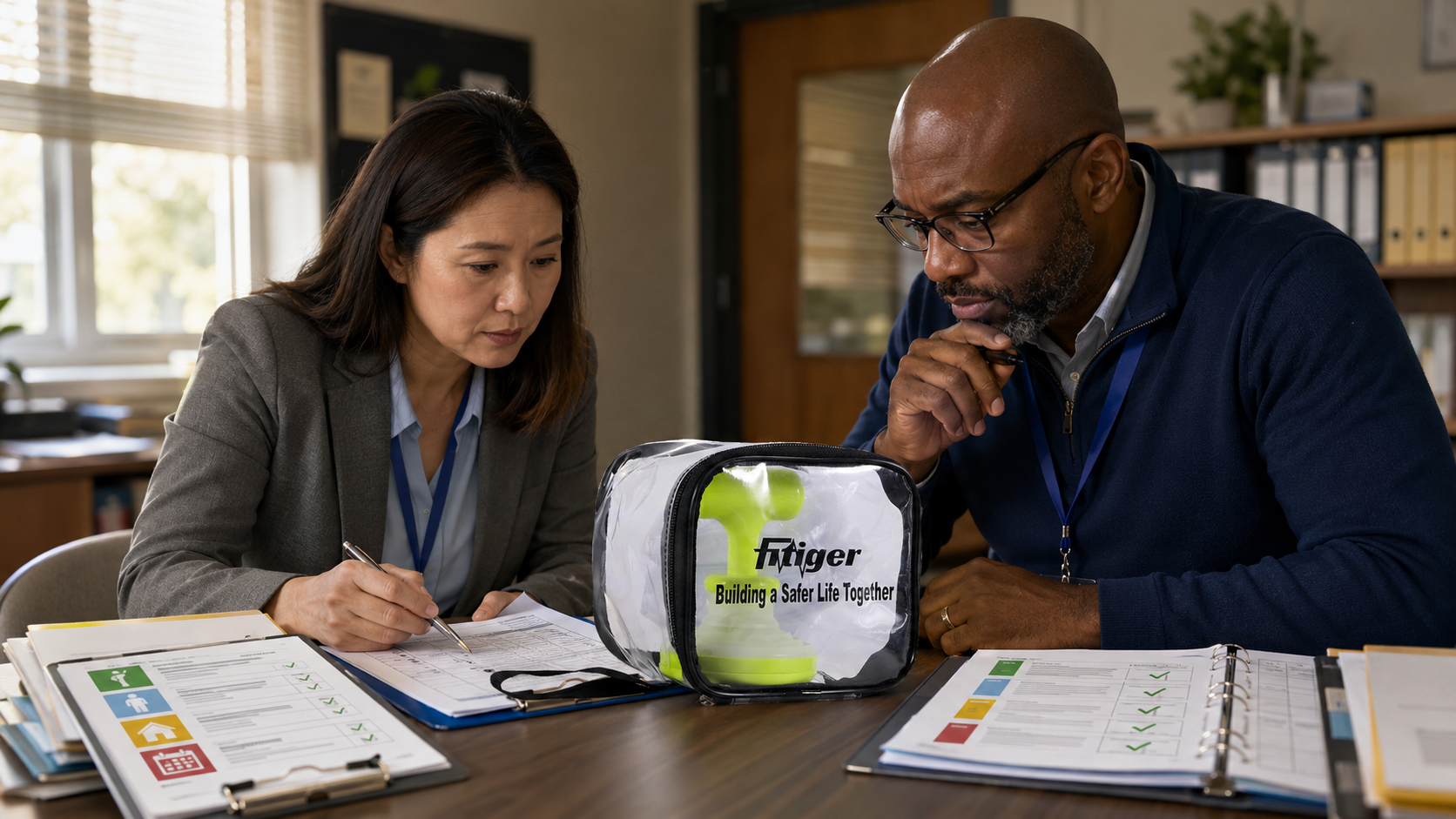 Real FITIGER FoldPumpVac package connected to documented beneficiaries, operational need, quantity, placement, ownership, inspection, and replacement planning