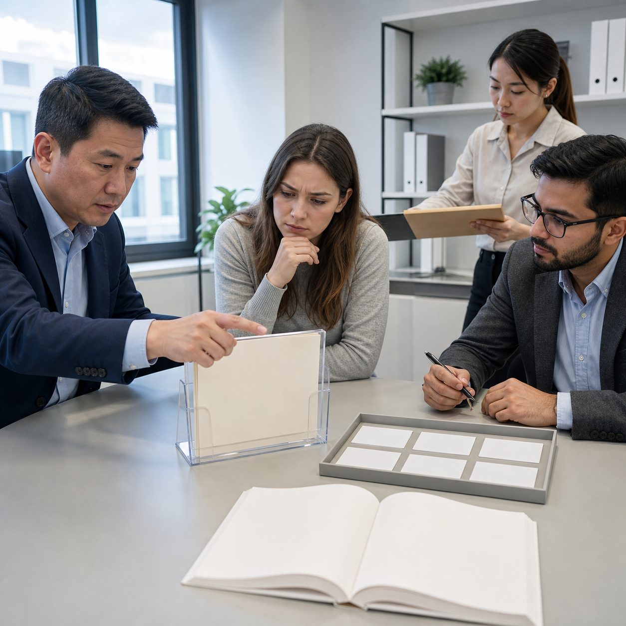 Compliance team cross-checks anonymous official records seller identity and instructions before purchase