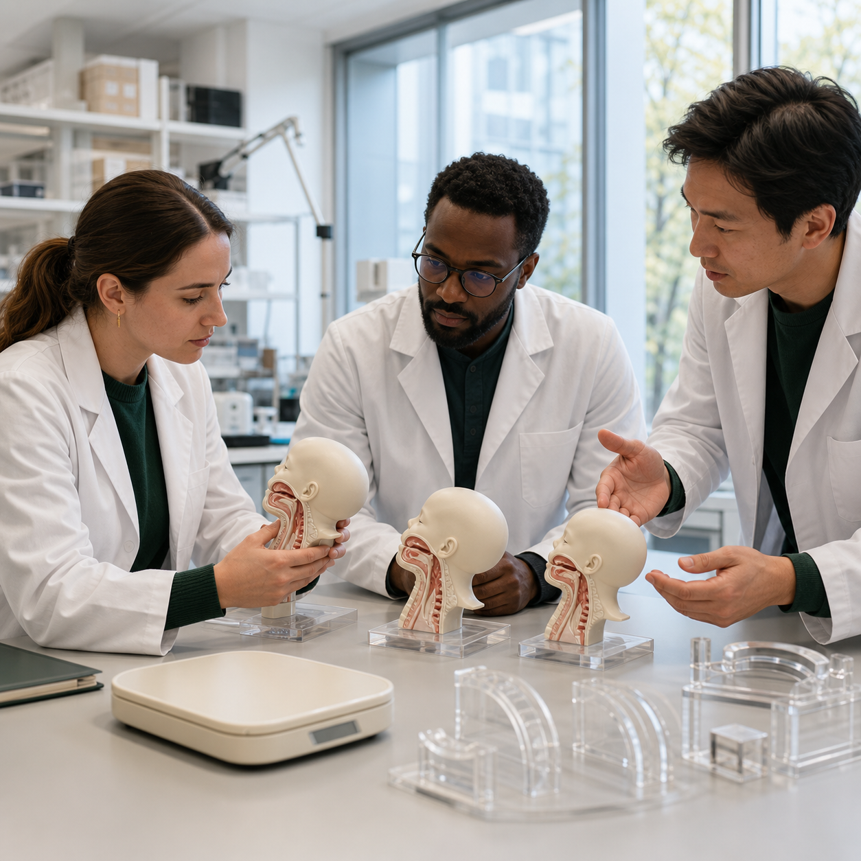 Biomedical team studies how infant anatomy, body size, and mask-fit geometry make the 22-pound threshold a hard safety boundary