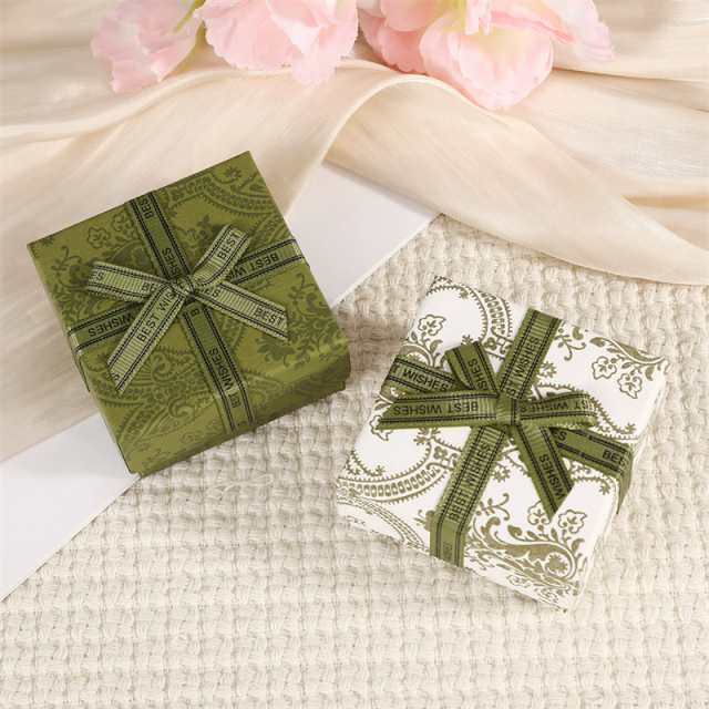 Moyi Packaging Manufacturer Premium Bow Jewelry Box Elegant Lift-off Gift Storage Solution