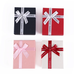 Custom Premium Lift-off Lid Jewelry Gift Box For Rings Necklace Earrings Moyi Packaging