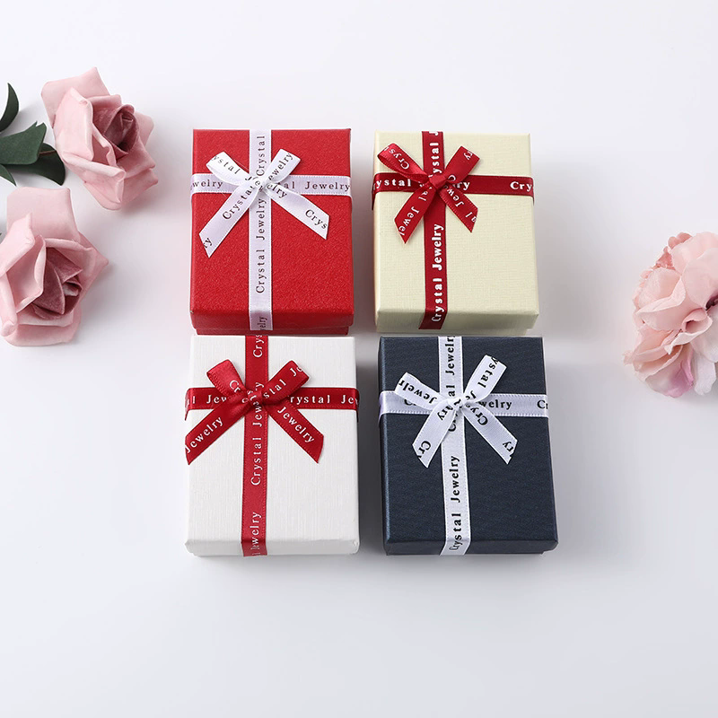 Custom Premium Lift-off Lid Jewelry Gift Box For Rings Necklace Earrings Moyi Packaging