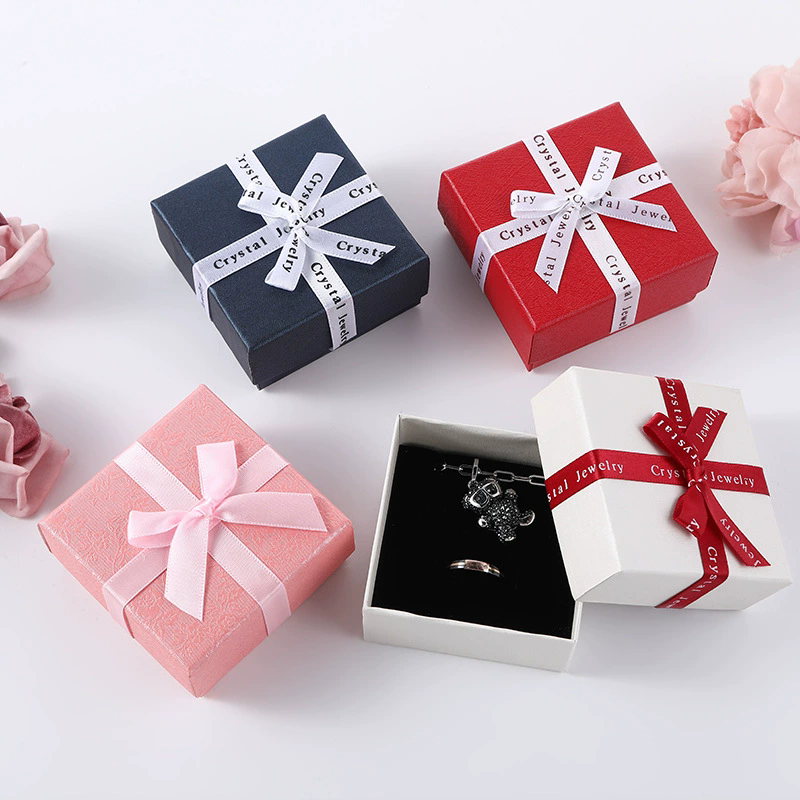 Source Factory Custom Paper Jewelry Gift Box With Lift-off Lid Moyi Packaging