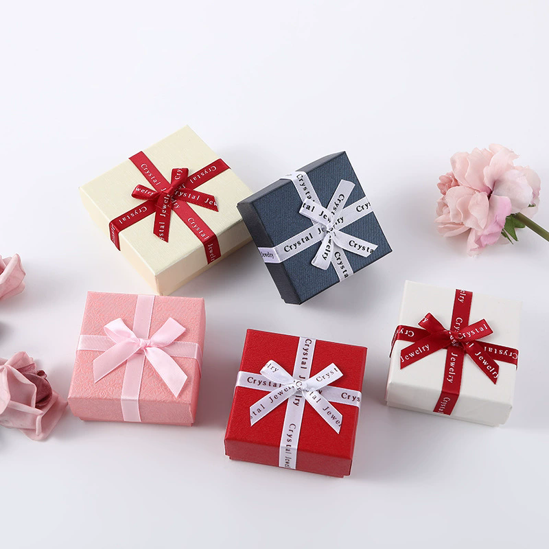 Source Factory Custom Paper Jewelry Gift Box With Lift-off Lid Moyi Packaging