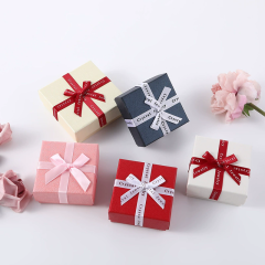 Source Factory Custom Paper Jewelry Gift Box With Lift-off Lid Moyi Packaging