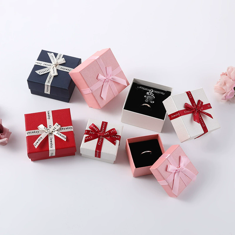 Source Factory Custom Paper Jewelry Gift Box With Lift-off Lid Moyi Packaging