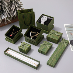Custom Premium Paper Jewelry Packaging Box Manufacturer Moyi Packaging