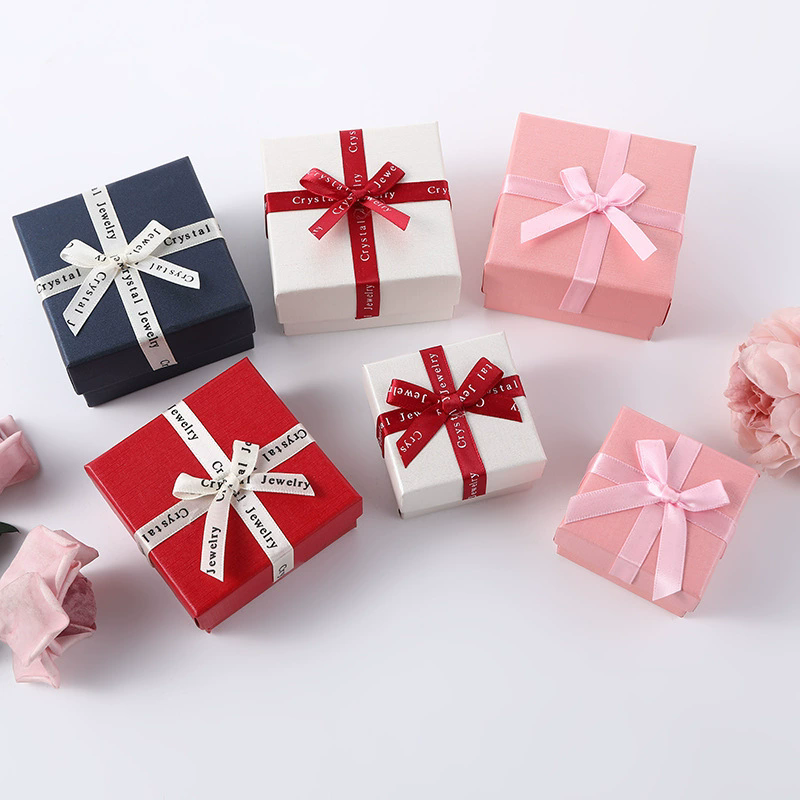 Source Factory Custom Paper Jewelry Gift Box With Lift-off Lid Moyi Packaging