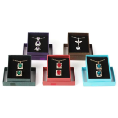 Moyi Packaging Colorful Bow Gift Jewelry Box Customizable Luxury Packaging For Every Occasion