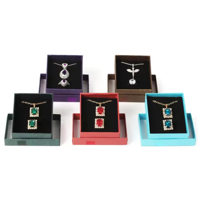 Moyi Packaging Colorful Bow Gift Jewelry Box Customizable Luxury Packaging For Every Occasion