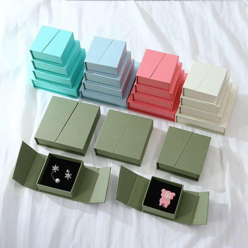 Moyi Elegant Two-Door Jewelry Gift Box Multicolor Options For Fine Accessories