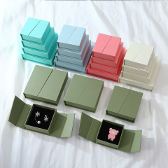 Moyi Elegant Two-Door Jewelry Gift Box Multicolor Options For Fine Accessories