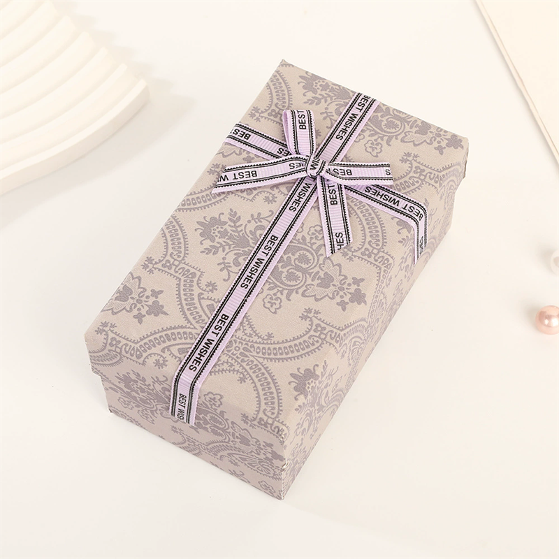 Luxury Textured Gift Jewelry Box Set Custom Size For Holidays Weddings Moyi Packaging