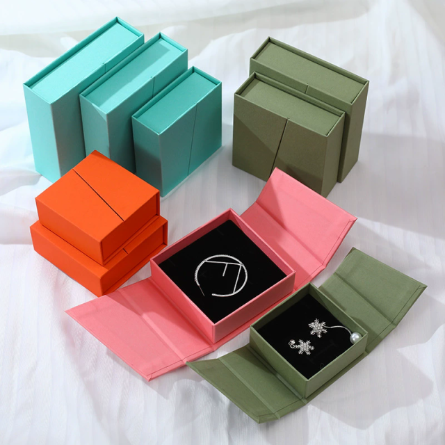 Moyi Elegant Two-Door Jewelry Gift Box Multicolor Options For Fine Accessories