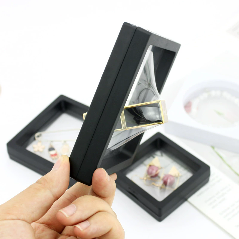 Custom 3D Jewelry Display Stands Elegant Floating Jewelry Frames By Moyi Packaging