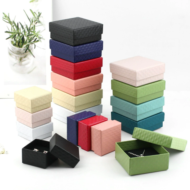 Moyi Packaging Custom Lid & Base Jewelry Box Customizable Gift Packaging