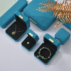 Moyi Luxury Velvet Jewelry Box Set Complete Packaging For Rings Necklaces & Bracelets