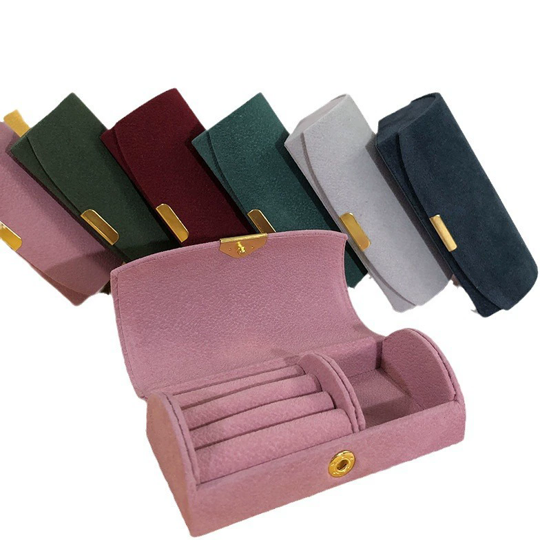 Moyi Premium Velvet Travel Jewelry Box Elegant Storage For Jewelry & Accessories