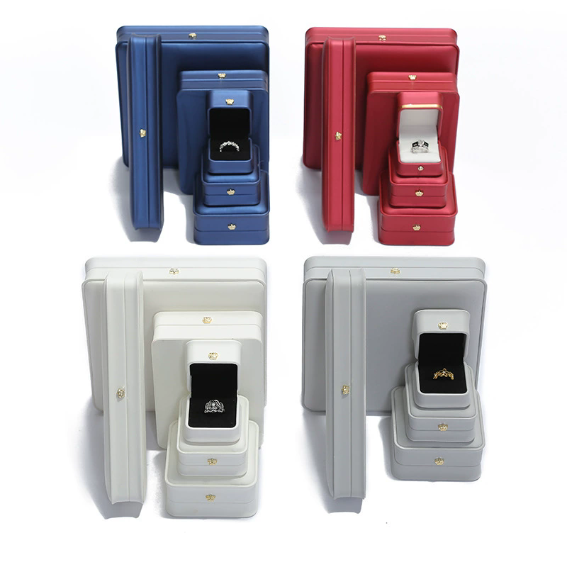 Moyi Premiun PU Leather Jewelry Storage Box Set Perfect For All Jewelry Types