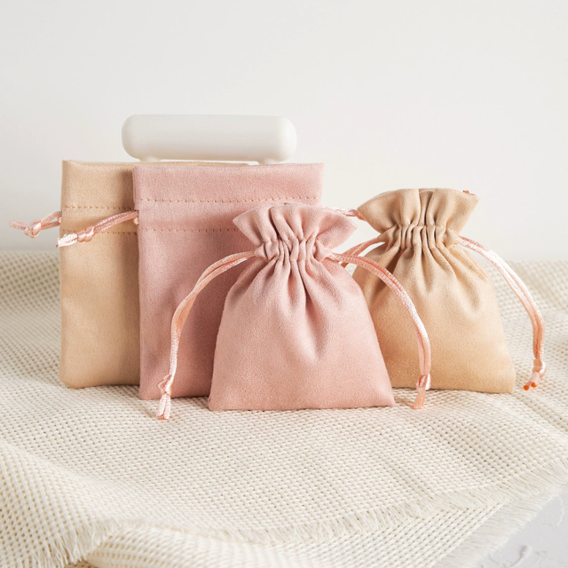 Moyi Velvet Drawstring Pouches Multi-color Soft Bags For Jewelry Packaging & Gifting