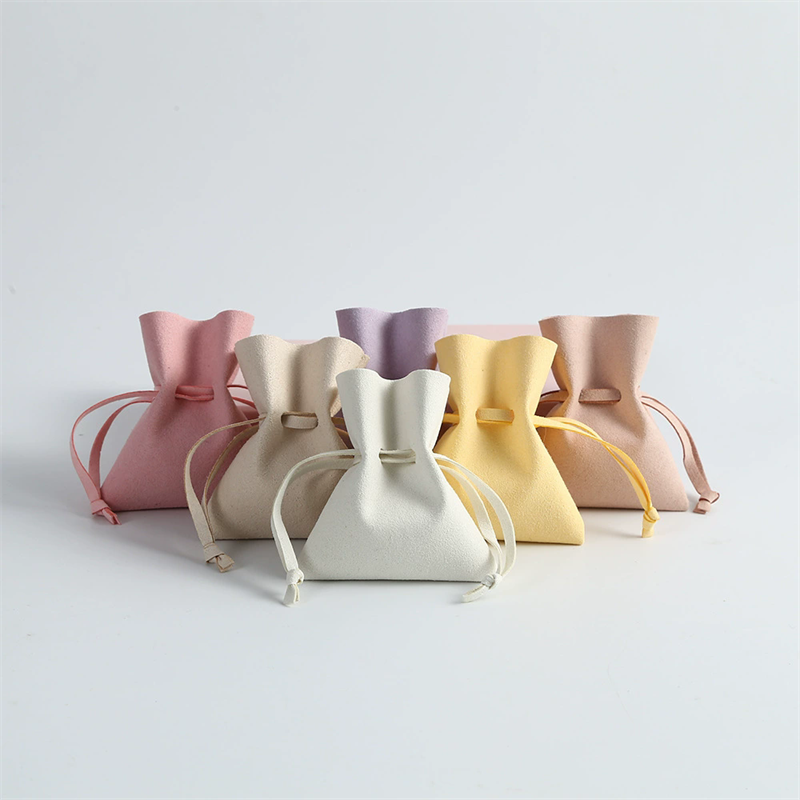 Moyi Velvet Drawstring Pouches Soft Multi-color Jewelry Gift Bags For Small Items