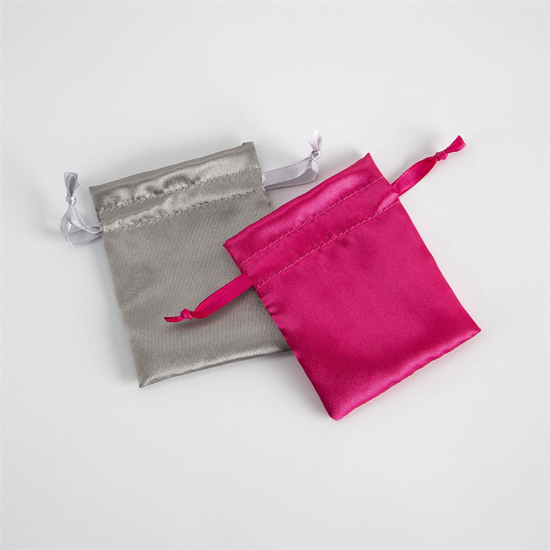Moyi Satin Drawstring Pouch Bags Luxury Jewelry Gift Bags For Small Items Storage