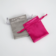 Moyi Satin Drawstring Pouch Bags Luxury Jewelry Gift Bags For Small Items Storage