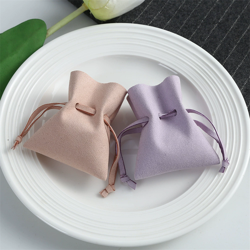 Moyi Velvet Drawstring Pouches Soft Multi-color Jewelry Gift Bags For Small Items
