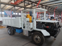 3-Ton Underground Hauler WC3J(A) - Flameproof Diesel Rubber-Tyred Mine Transport Truck - RhinoShield