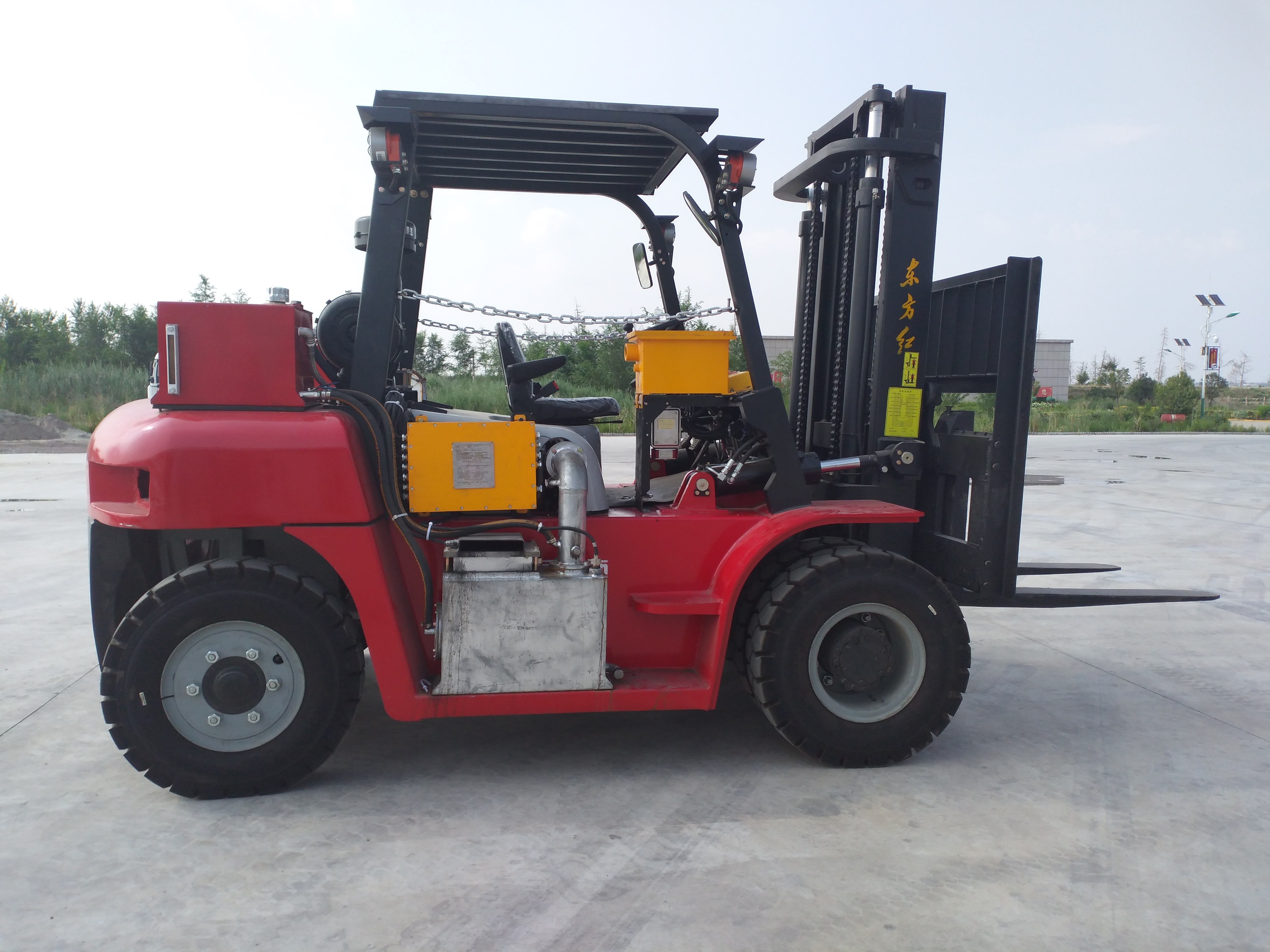 5 Ton Flameproof Forklift CPCDB50 – Material Handling for Mines – RhinoShield