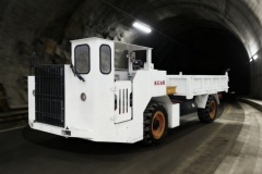 5-Ton Articulated Flameproof Diesel Rubber-Tyred Underground Mine Transport (Dump) Truck - WCJ5E(A)