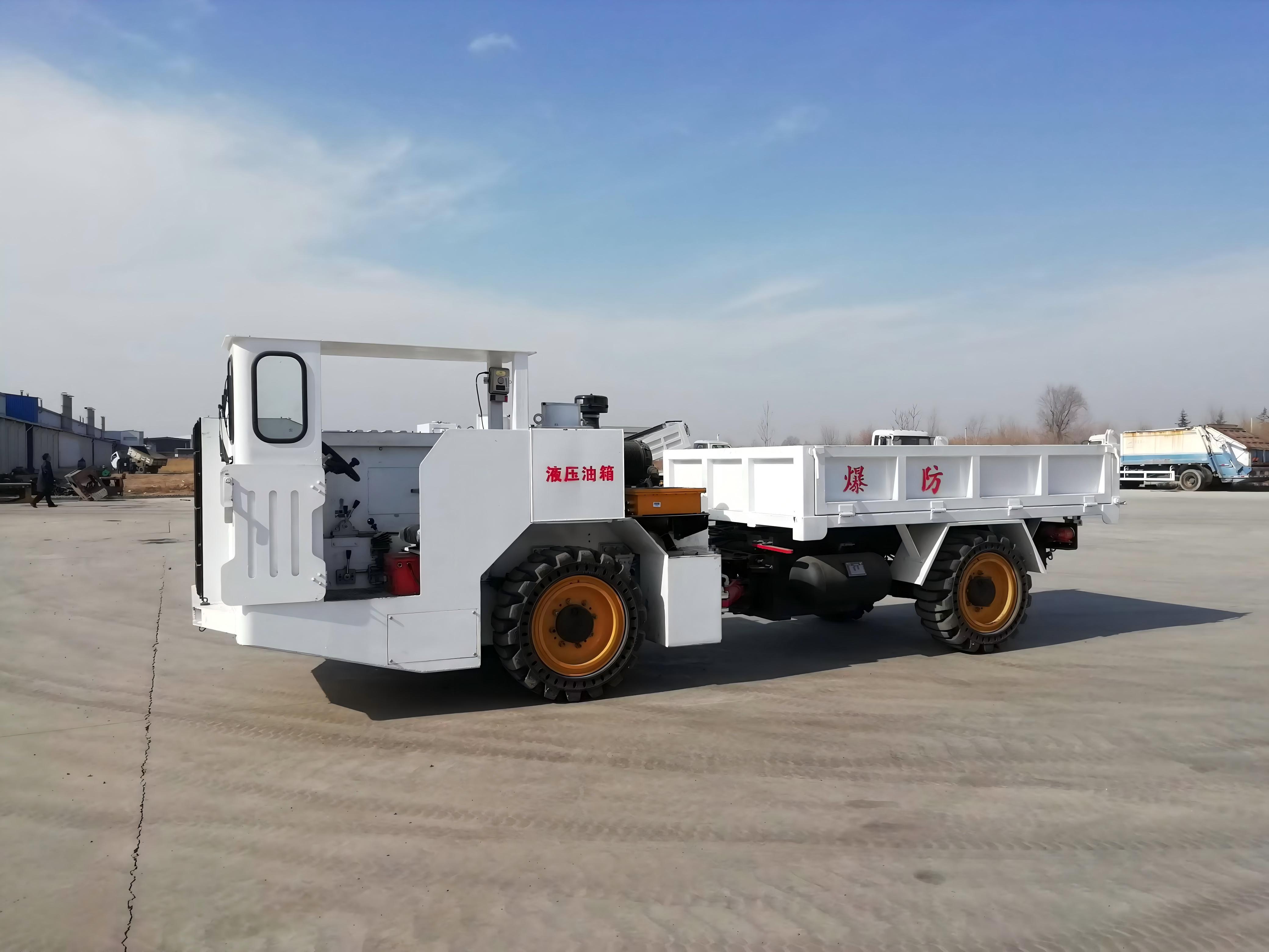 8-Ton Articulated Flameproof Diesel Dump Truck WCJ8E(A) - Large Capacity for Underground Mining