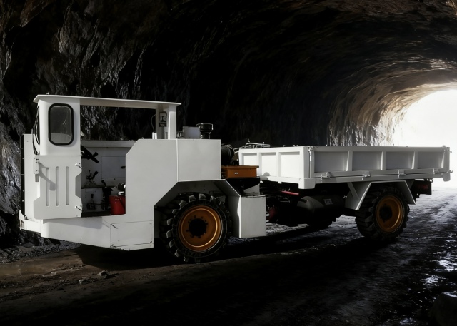 8-Ton Articulated Flameproof Diesel Dump Truck WCJ8E(A) - Large Capacity for Underground Mining