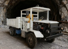 3-Ton Underground Hauler WC3J(A) - Flameproof Diesel Rubber-Tyred Mine Transport Truck - RhinoShield