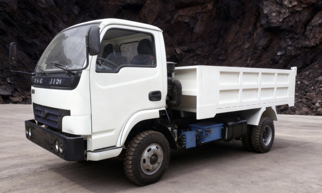 8-Ton Flameproof Diesel Rubber-Tyred Mining Transport Truck - WC8J