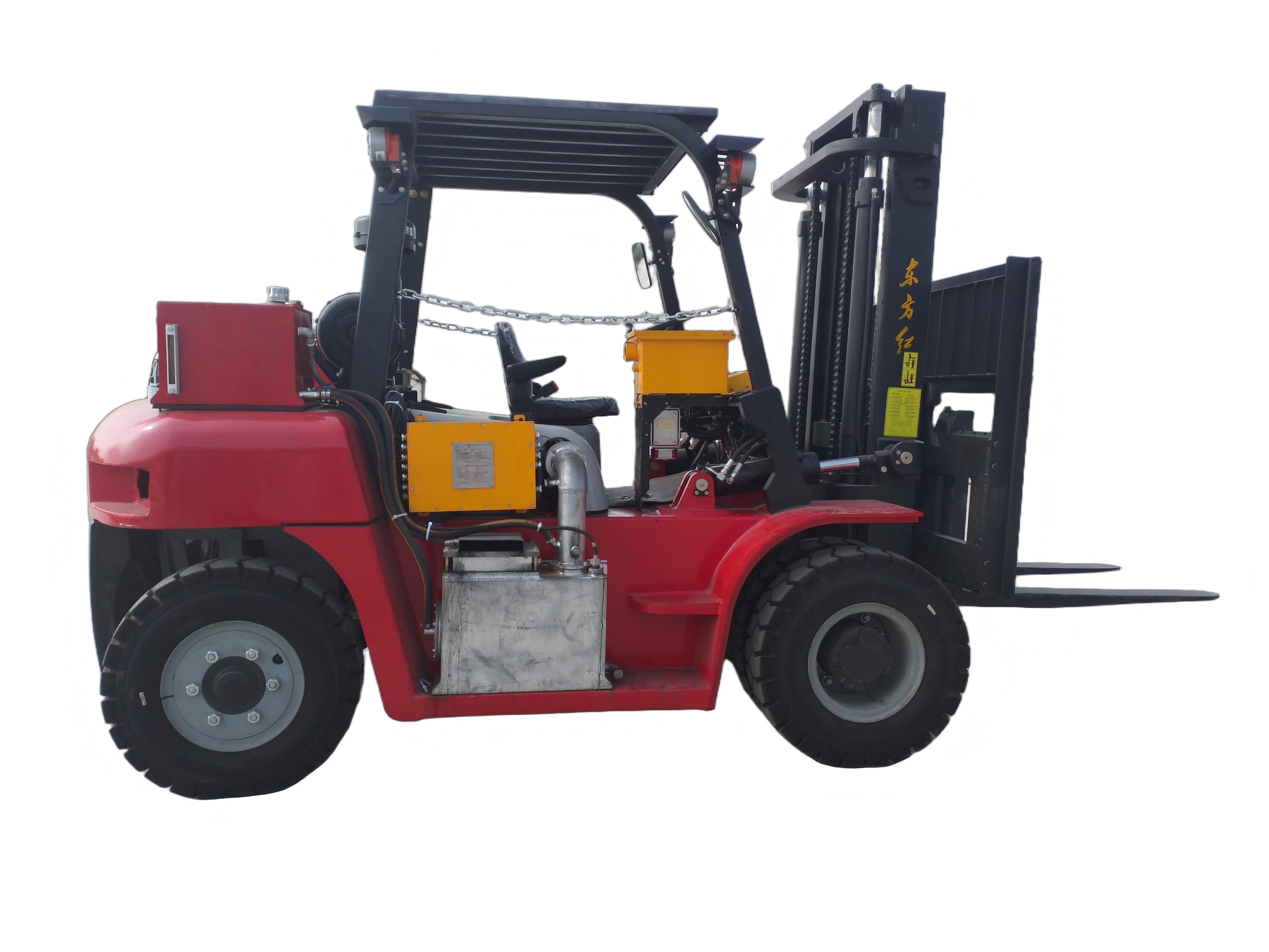 5 Ton Flameproof Forklift CPCDB50 – Material Handling for Mines – RhinoShield